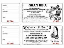 Resultado De Imagen Para Como Hacer Un Talonario De Rifas Rifa Para Imprimir Boletos De Rifa Rifa