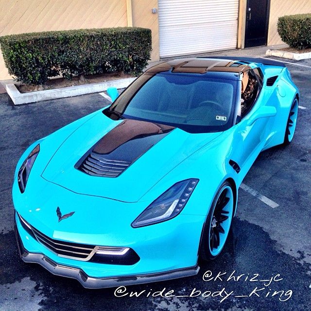 2017 Corvette Stingray Bad Wide Body Kit And Color Muscle 2017 Corvette Stingray Bad Wide Body Kit And Color Muscle Cars