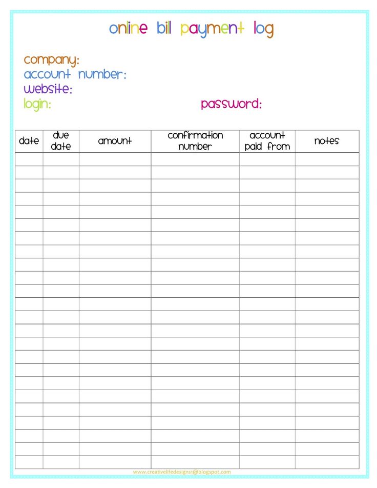 54 best Organization Finance images on Pinterest Free printable - bill organizer chart 54 best Organization Finance images on Pinterest Free printable - bill organizer chart