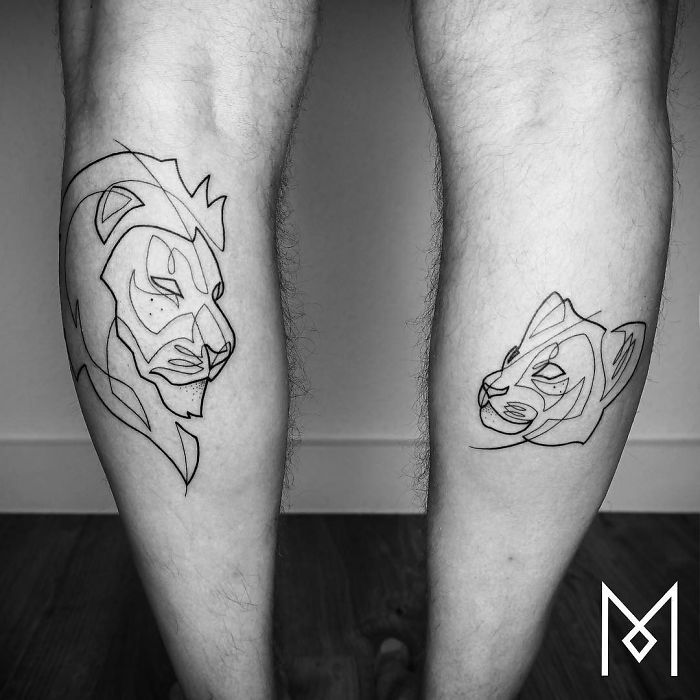 One Line Tattoo | Mo ganji, Incredible tattoos, Tattoos