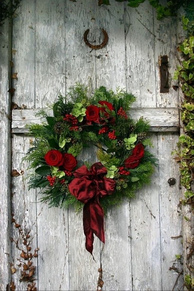 Elegant Rustic Christmas Decor Elegant Rustic Christmas Wreaths Decoration Ideas To Celebrate Your