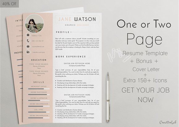 15 best One Page Resume Template images on Pinterest Resume - printable resume template 15 best One Page Resume Template images on Pinterest Resume - printable resume template