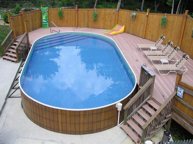 Luxury Backyard Swimming Poolsoval Above Ground Pool Deck 125 best above ground pool decks images on pinterest | above Luxury Backyard Swimming Poolsoval Above Ground Pool Deck 125 best above ground pool decks images on pinterest | above