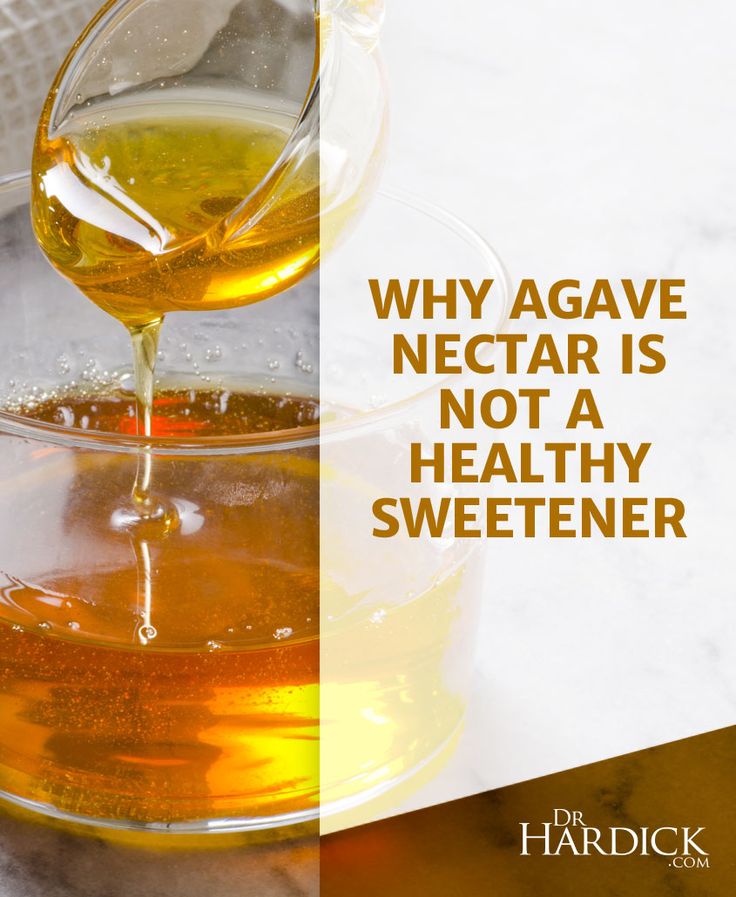 Agave Nectar Not A Healthy Sweetener Option DrHardick Healthy 