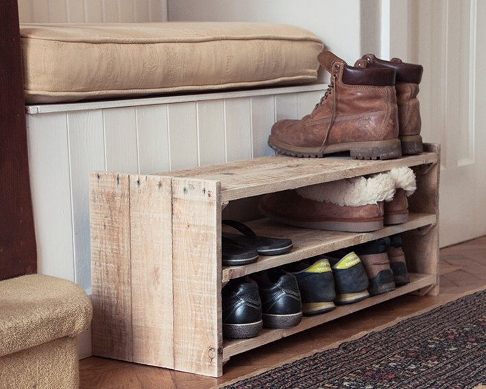 shoe furniture. wooden shoe rack handmade pallet furniture by palletablesuk on etsy httpswww n