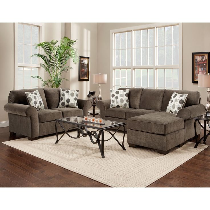 Upgrade Your Living Space Instantly With This Grey Toned Sectional And Loveseat Set By Elizabeth Ash Upgrade Your Living Space Instantly With This Grey Toned Sectional And Loveseat Set By Elizabeth Ash