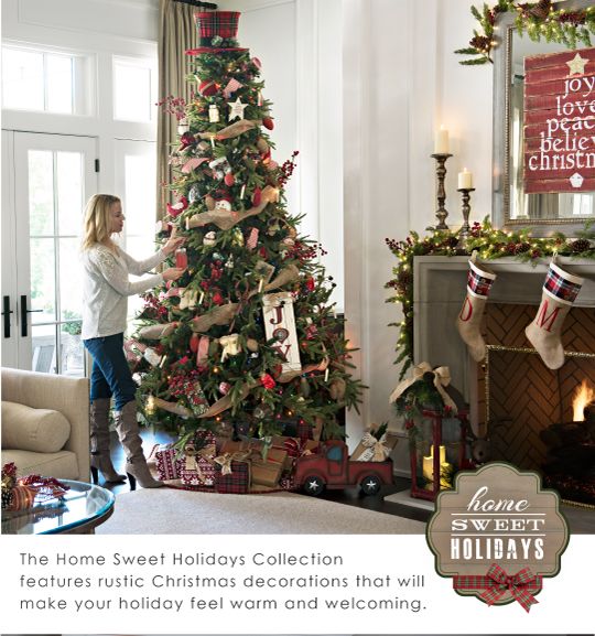 pin by imelda elizalde on holiday home pinterest holidays plaid christmas decorations