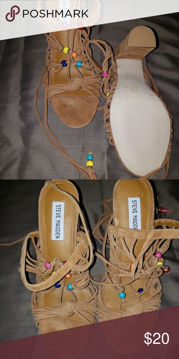 tie up steve madden heels