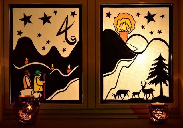 Bildergebnis für Adventsfenster | Adventfenster ...
