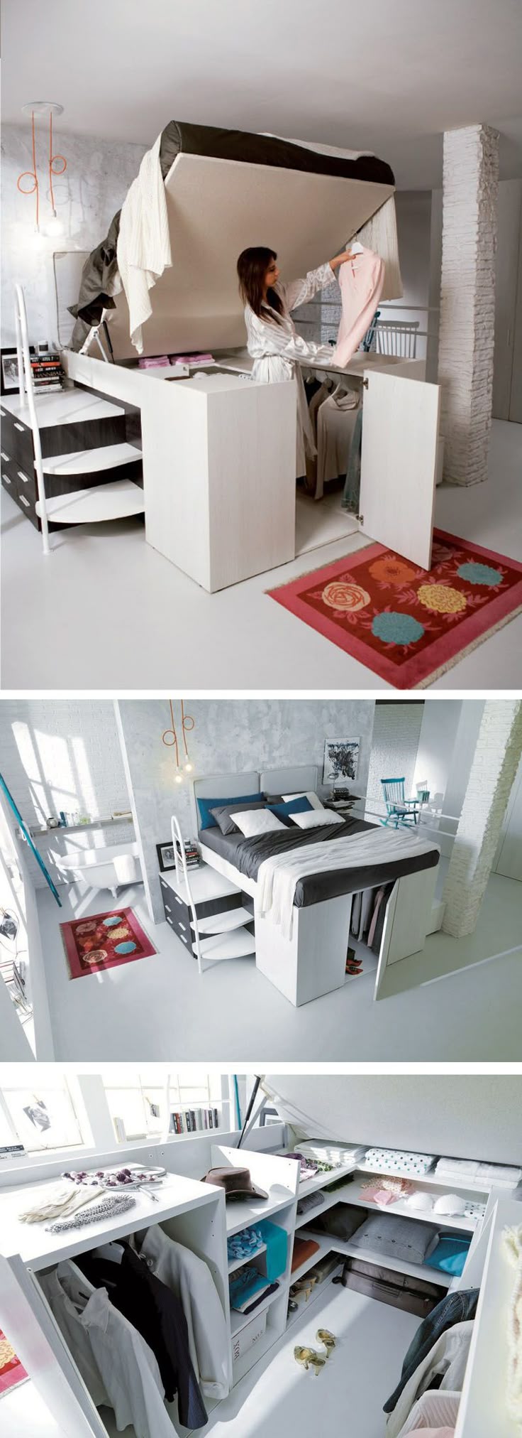 Uncategorized Diy Storage For Small Spaces best 25 small apartment storage ideas on pinterest italian furniture manufacturer dielle has created what they call a container bed which is normal that been raised to incl