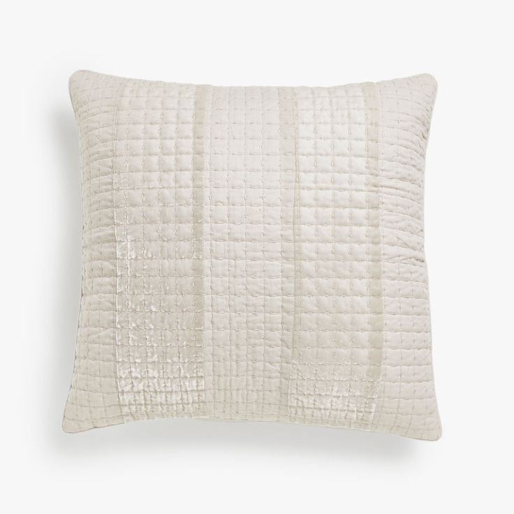 Imagen 1 Del Producto Funda De Cojín Algodón Bandas Terciopelo Striped Cushions Cushions Cushion Cover