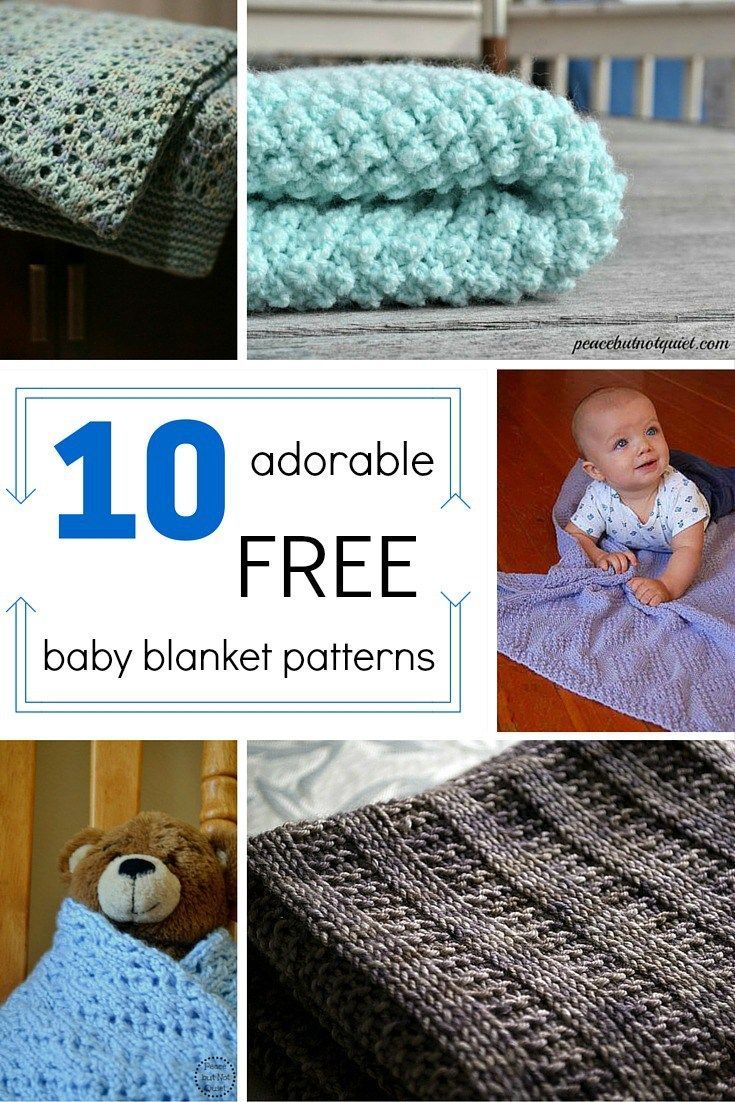 25+ basta Knitting baby blankets ideerna pa Pinterest ...