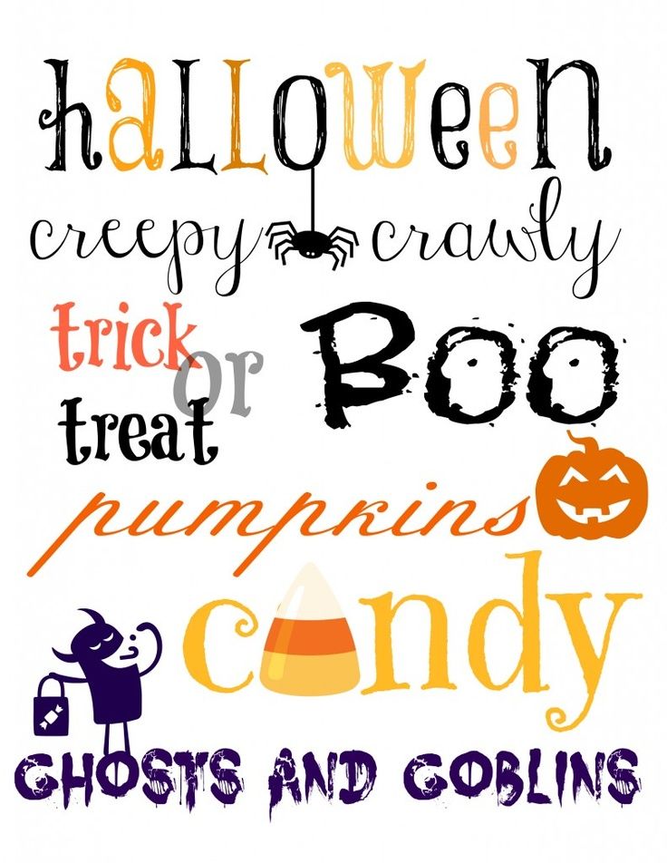 halloween printable