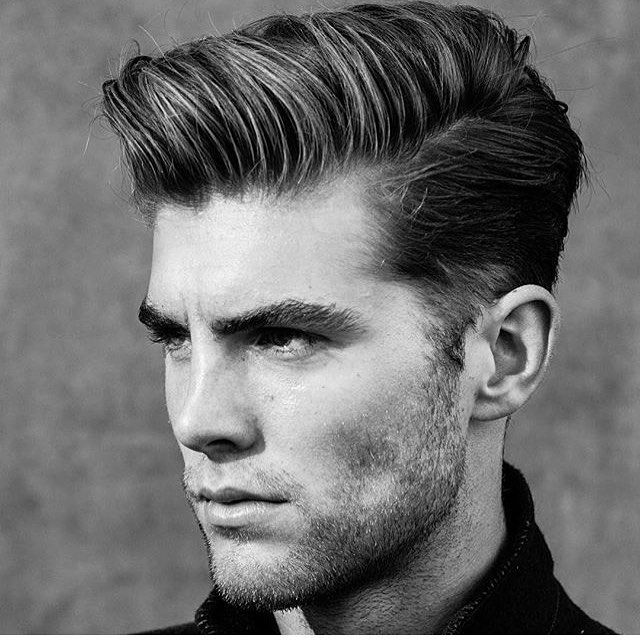 Manner Frisuren Mens hairstyles pompadour, Mens hairstyles medium, Medium h...