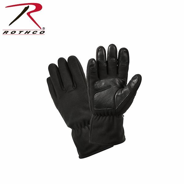 Black Rothco 3481 Ultra-light High Performance Gloves
