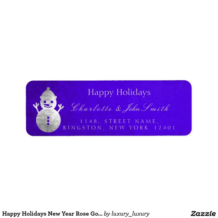 Create your own Return Address Label | Zazzle.co.uk | Return address labels, Labels, Return address