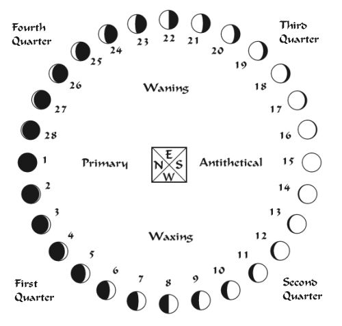 19 best moon images on pinterest moon phases the moon moon chart in excel