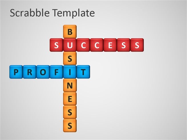 scrabble powerpoint template sample powerpoint presentation ppt