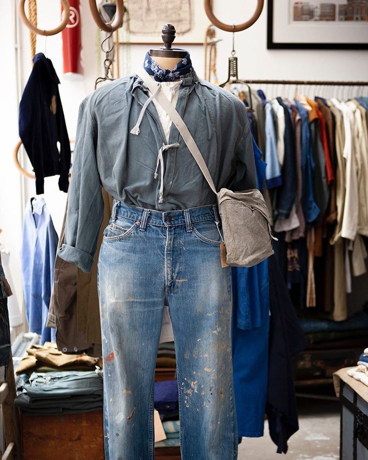 Ckx Studio On Instagram Shop Vibes Open 12 00 19 00 Today Drygoods Bluegoods Sustainablefashion Workwear Vinta Vintage Denim Vintage Fashion Work Wear