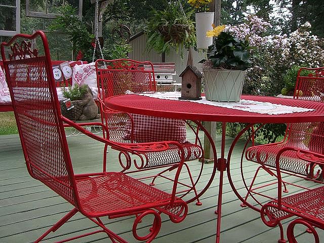 Best 25 Metal Patio Furniture Ideas On Red Patio Furnature Wire Retro Furn Find It Free On Cl And Refurbish