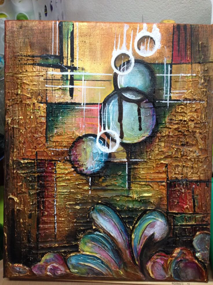 Original 95x12 Acrylic Paint On Canvas Original 95x12 Acrylic Paint On Canvas
