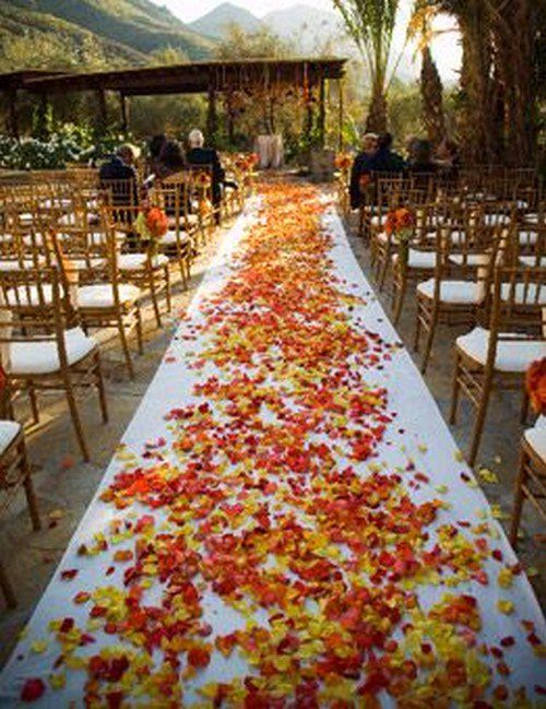 16 Awesome Outside Fall Wedding Ideas 16 Awesome Outside Fall Wedding Ideas