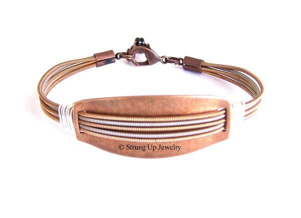 Fashionable bracelets made from guitar strings 96 Fashionable bracelets made from guitar strings 69