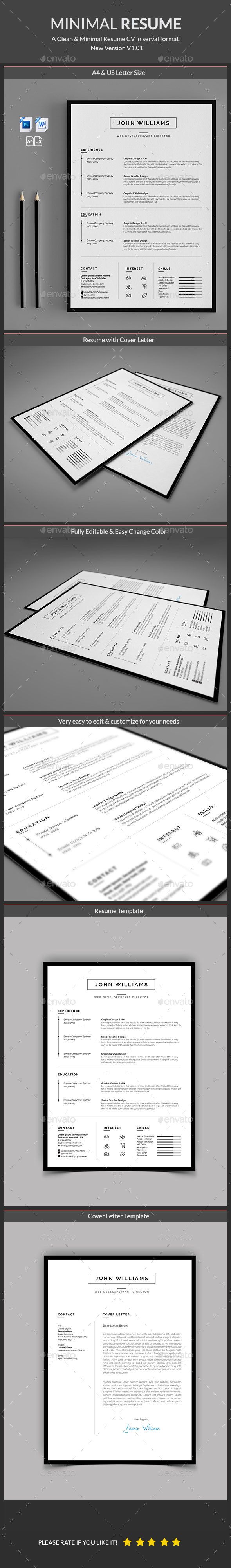 professional resume cv template