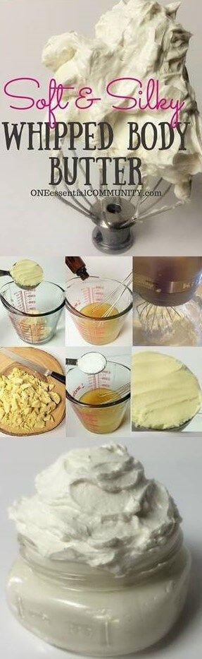 Soft & Silky Whipped Body Butter Recipe