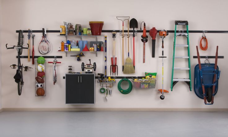 Pin On To Do - Tool Storage Rack Garage Wall Mounted Rail And Track Pin On To Do - Tool Storage Rack Garage Wall Mounted Rail And Track