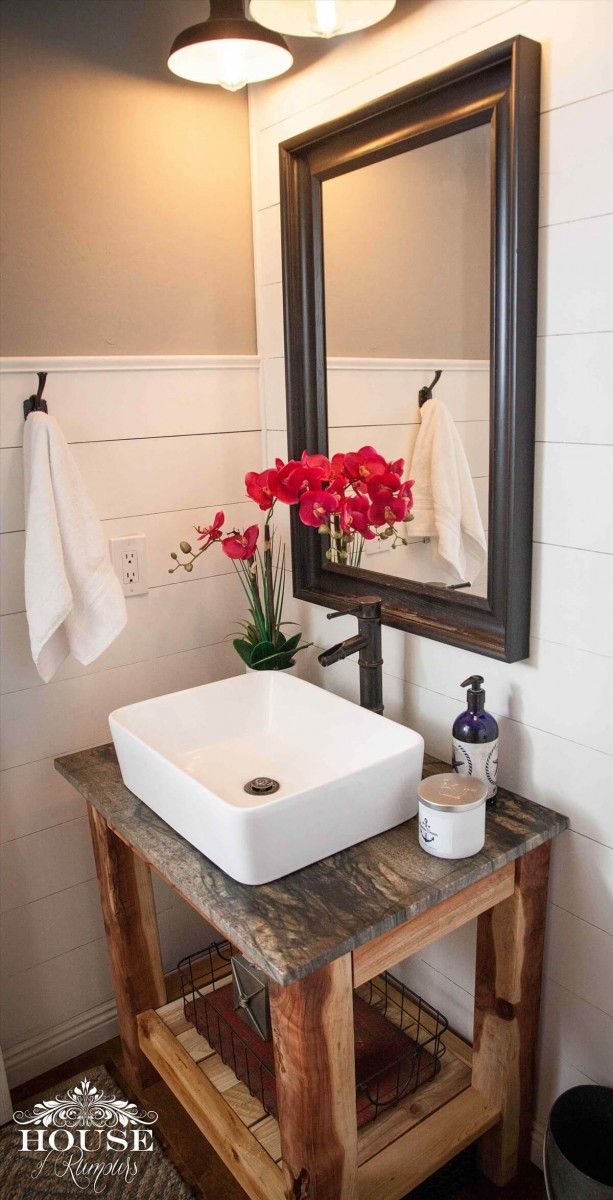 15 Rustikale Badezimmer Vanity Ideen Für Ihre Nächste Renovierung Rustic Bathroom Vanities Shabby Chic Farmhouse Rustic Bathroom Vanities, Farmhouse Bathroom Vanity Without Sink
