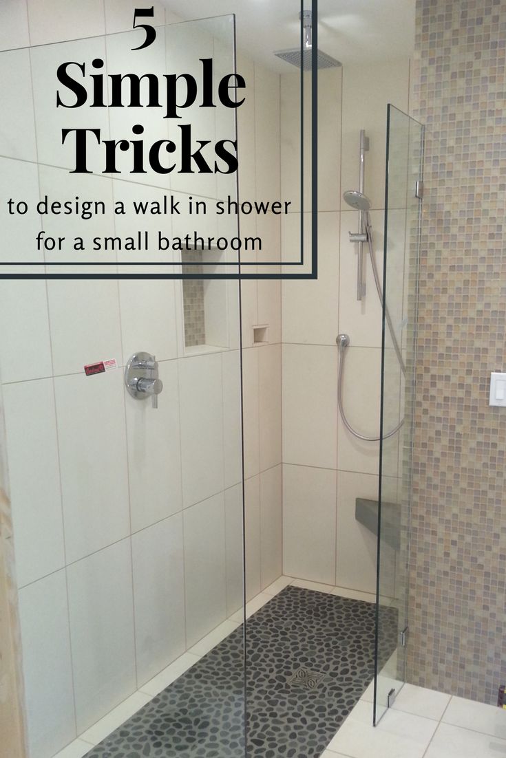 5 Simple Tricks To Design A Walk In Shower For Tiny Bathroom With Images Wet Room Tub Conversion Small Walk In Shower For A Tiny Bathroom