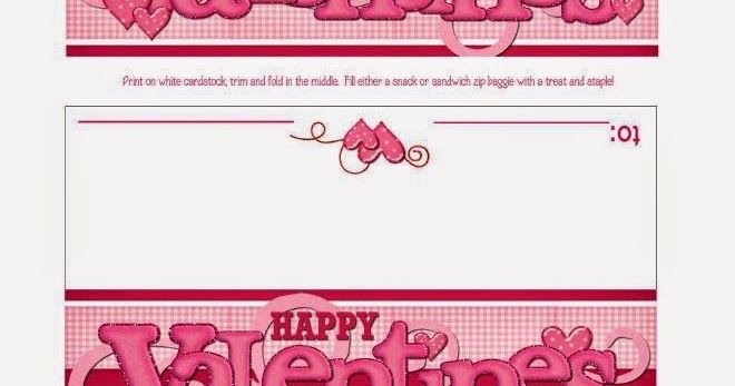 Happy Valentine´s: Free Printable Candy Bag Toppers or Labeles. | Party printables free, Candy ...
