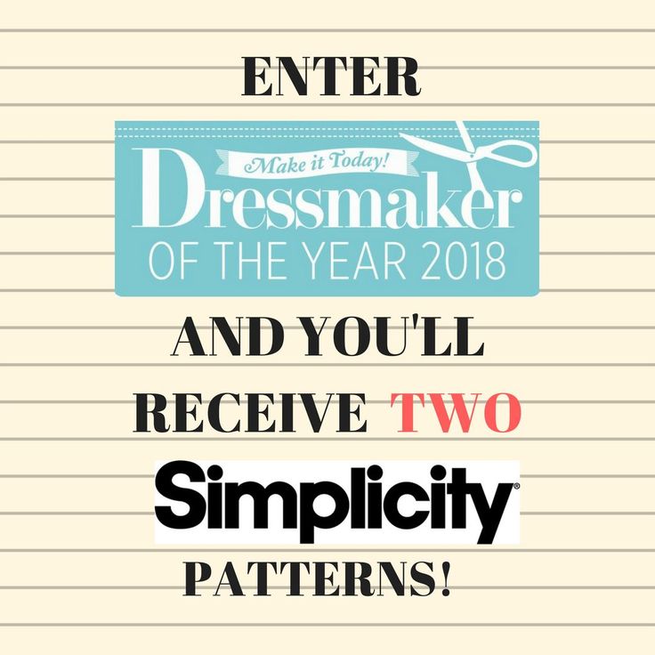 There's still time to enter the Dressmaker of the Year awards! Just follow the link and enter your make for your chance to win an array of stitchy prizes from Janome Sewing Machines, Fiskars, Adjustoform, Hobbycraft and many more dressmaking delights! https://www.makeittoday.co.uk/dressmakeroftheyear/