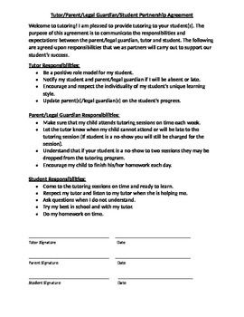 17 best little fish tutoring images on pinterest fish pisces and tutoring contract agreement form
