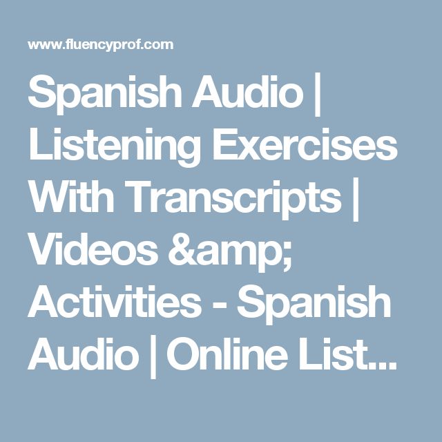 listening in spanish class listening in spanish class