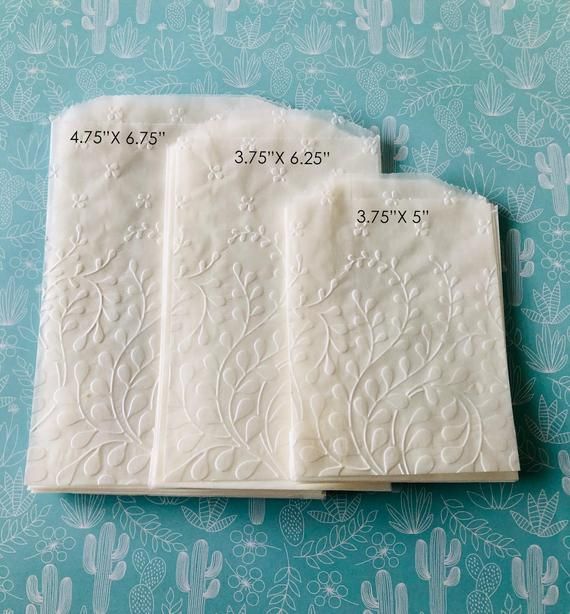 25 Medium Glassine Bags Favor Bags Wedding Favor Bags Treat bags