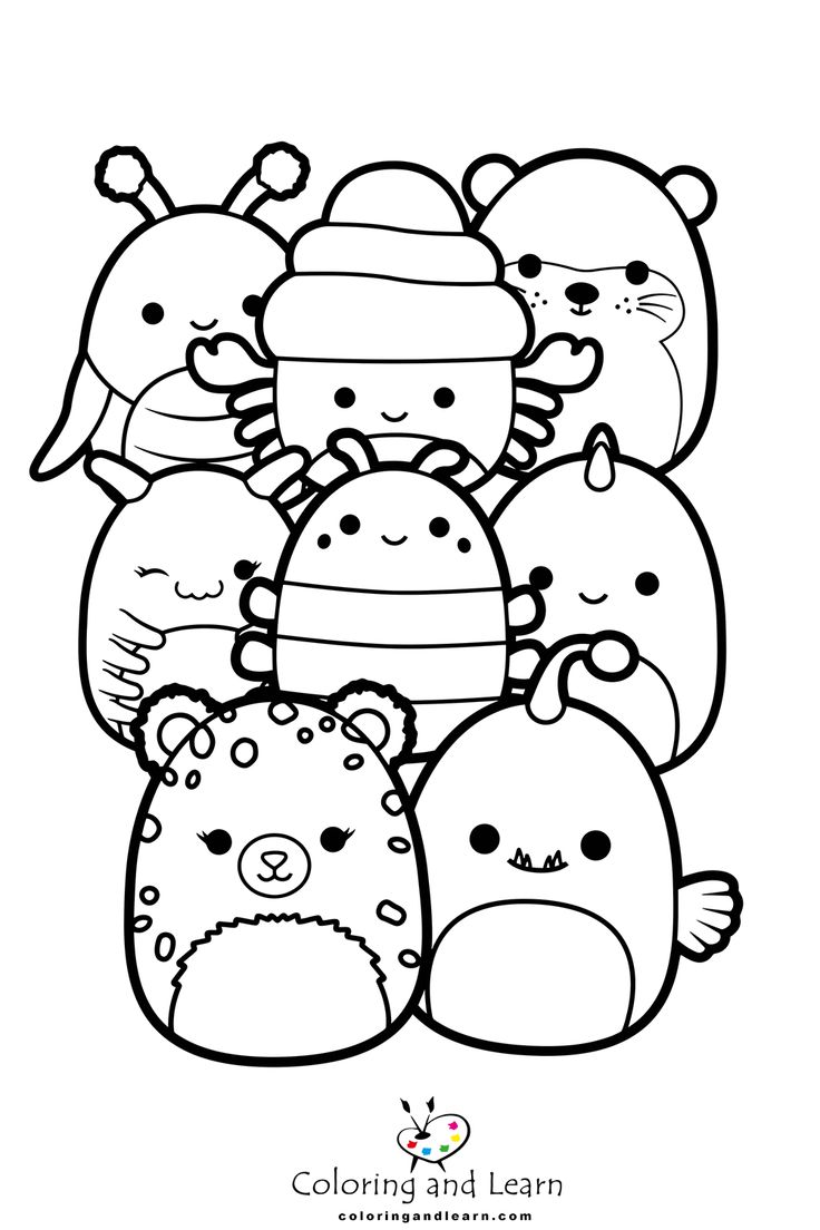 Squishmallows Coloring Pages - 57f51c9cd1324d09e35db313a5984bbc