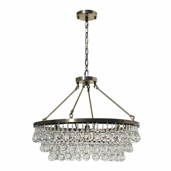 Willa Arlo Interiors Whitham 8 Light Crystal Chandelier Reviews Wayfair Candle Style Willa Arlo Interiors Whitham 8 Light, 8 Light Crystal Chandelier Willa Arlo