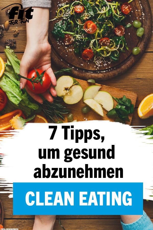 Obst und Gemüse, um den Bauch abzunehmen