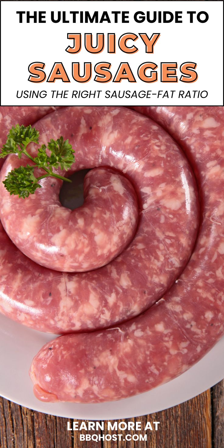 Sausage Fat Ratio Master The Art Of Juicy Sausages In 2025 Homemade 581ad3781c65cd276dea1a88bf6a9384