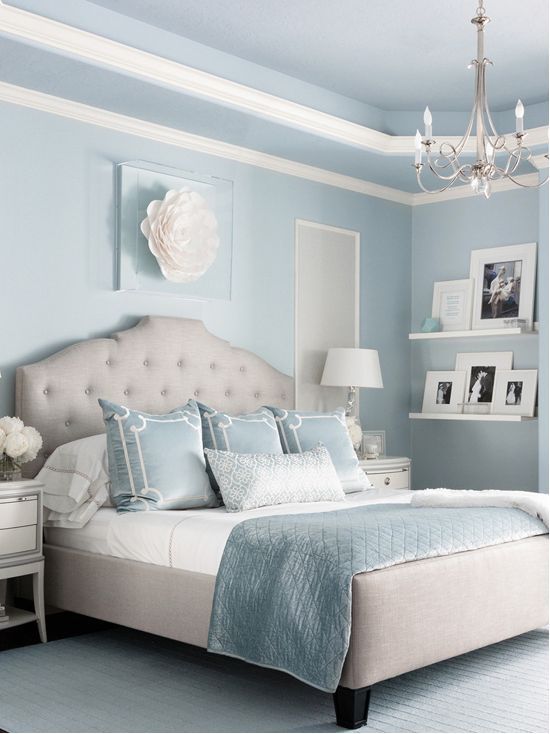 Benjamin Moore Brittany Blue Bedroom Benjamin Moore Brittany Blue Bedroom Via Marker Home Mom Retreat A Relaxing Master In Soft Grey And White Color Palette