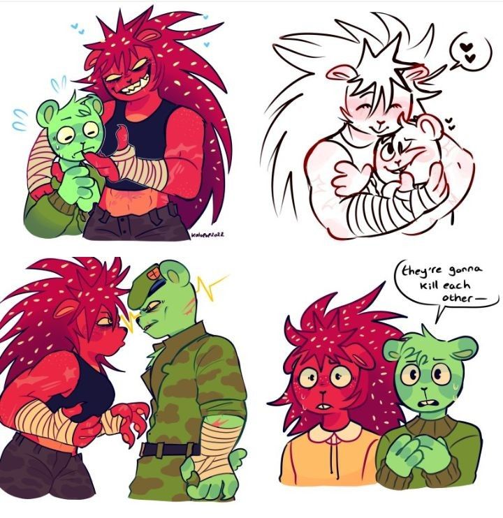 Some Cartoon Characters With Different Facial Expressions And Hair some-cartoon-characters-with-different-facial-expressions-and-hair