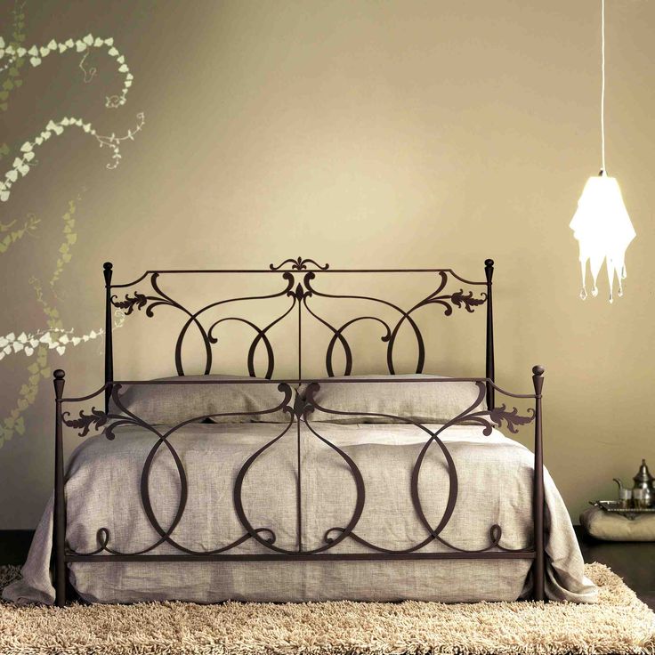 modern design metal frame bed in white dark grey dark brown and wrought iron - Wrought Iron Bed Frames modern design metal frame bed in white dark grey dark brown and wrought iron - Wrought Iron Bed Frames