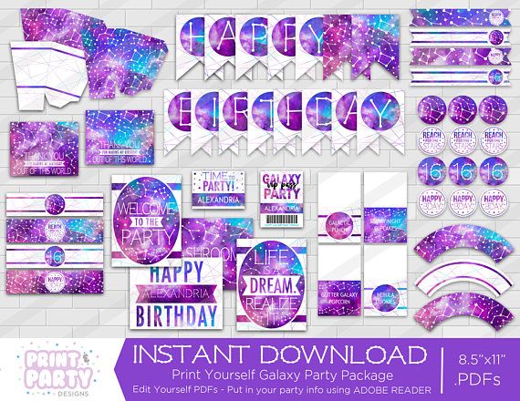 Host A Galaxy And Twinkling Star Themed Birthday Party For Kids Birthday Party Food Kids Party Decorations Diy Kids Party Decorations