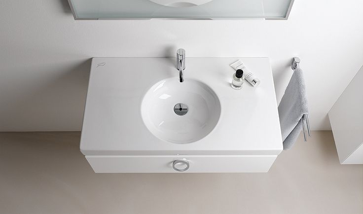 Small Ensuite Black Sinks Wall Hung Vanity White Benchtop