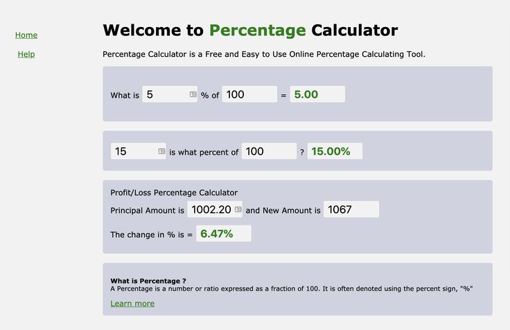 Best Percentage Calculator Online | Calculator, Percentage, Percent sign