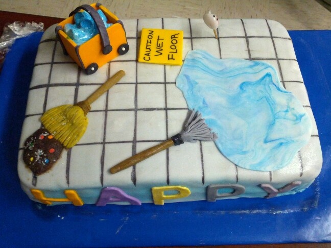 Janitorial Cake by Mrs. Bee | Cakes by Mrs. Bee ... Janitorial Cake by Mrs. Bee | Cakes by Mrs. Bee ...