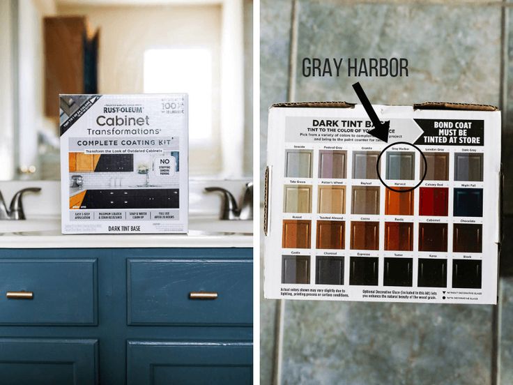 How To Paint A Vanity Using Rust Oleum S Cabinet Transformations You Can Y Rustoleum Transformation Painting Bathroom Cabinets Rustoleum Cabinet Transformation, Bathroom Cabinet Paint Kit