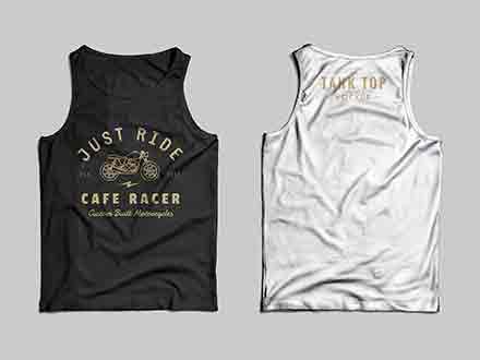 Download Free Rectangle Sticker Mockup (PSD) in 2020 | Free tank tops, Tops, Tank tops